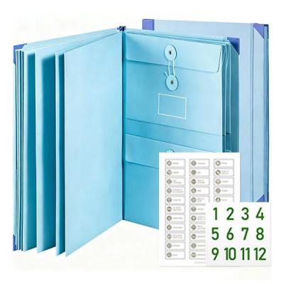 Accordion-style document organizer