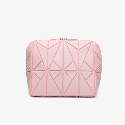 Stylish travel cosmetic bag with compartment design