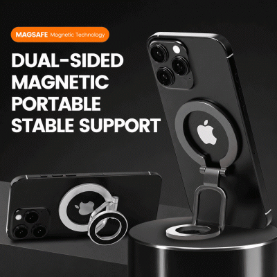 Double-Sided Magnetic Phone Stand 